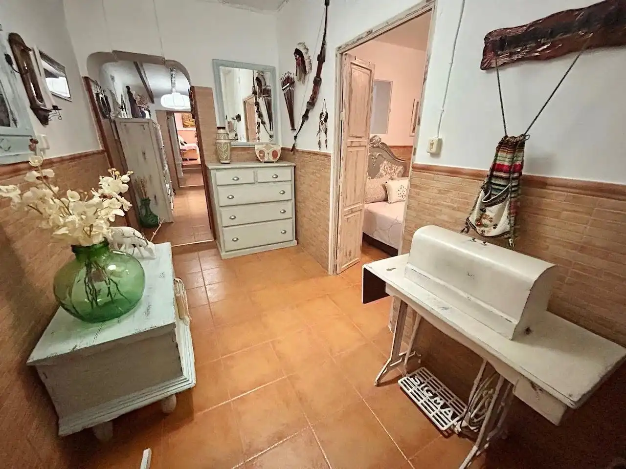 Habitación de Finca rústica en venta en Orihuela con Aire acondicionado, Calefacción y Jardín privado