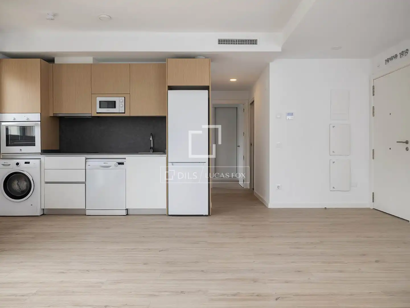 Küche von Wohnung zur Miete in Sant Adrià de Besòs mit Klimaanlage, Heizung und Terrasse