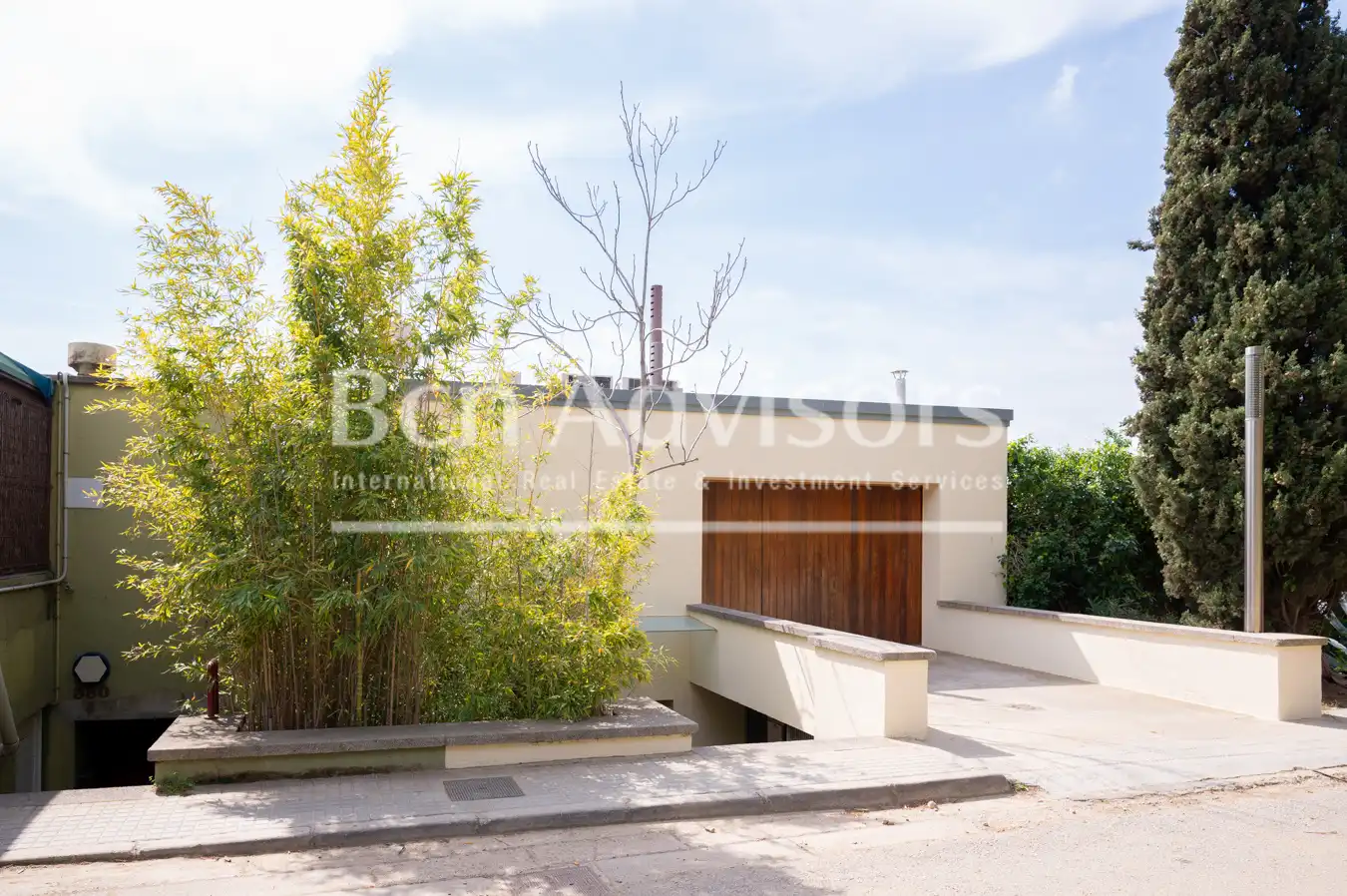 Vista exterior de Casa o chalet en venta en Barcelona con Aire acondicionado, Calefacción y Parquet