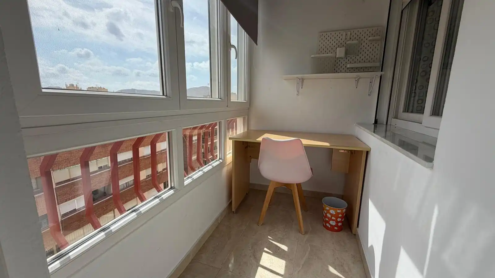Terraza de Piso de alquiler en Cartagena con Aire acondicionado, Calefacción y Parquet