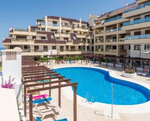 Exterior view of Planta baja for sale in Manilva  with Air Conditioner, Terrace and Sauna