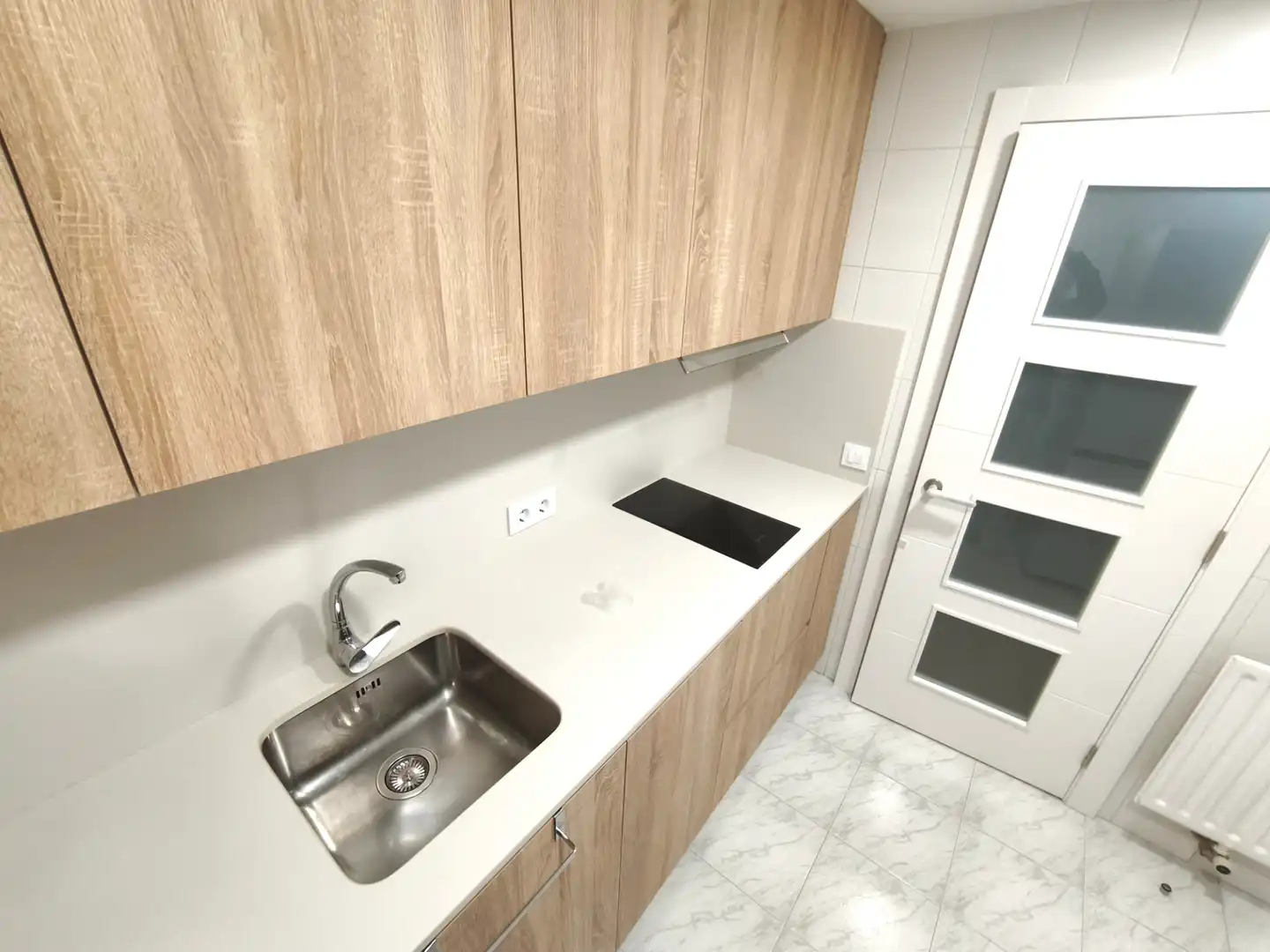 Kitchen of Apartments for rent in Vigo   with Storage room, Furnished and Balcony