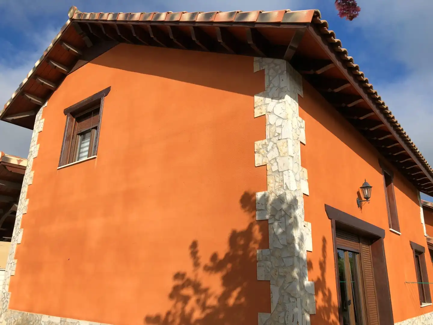 Exterior view of Houses for sale in Grijota  with Heating and Private garden