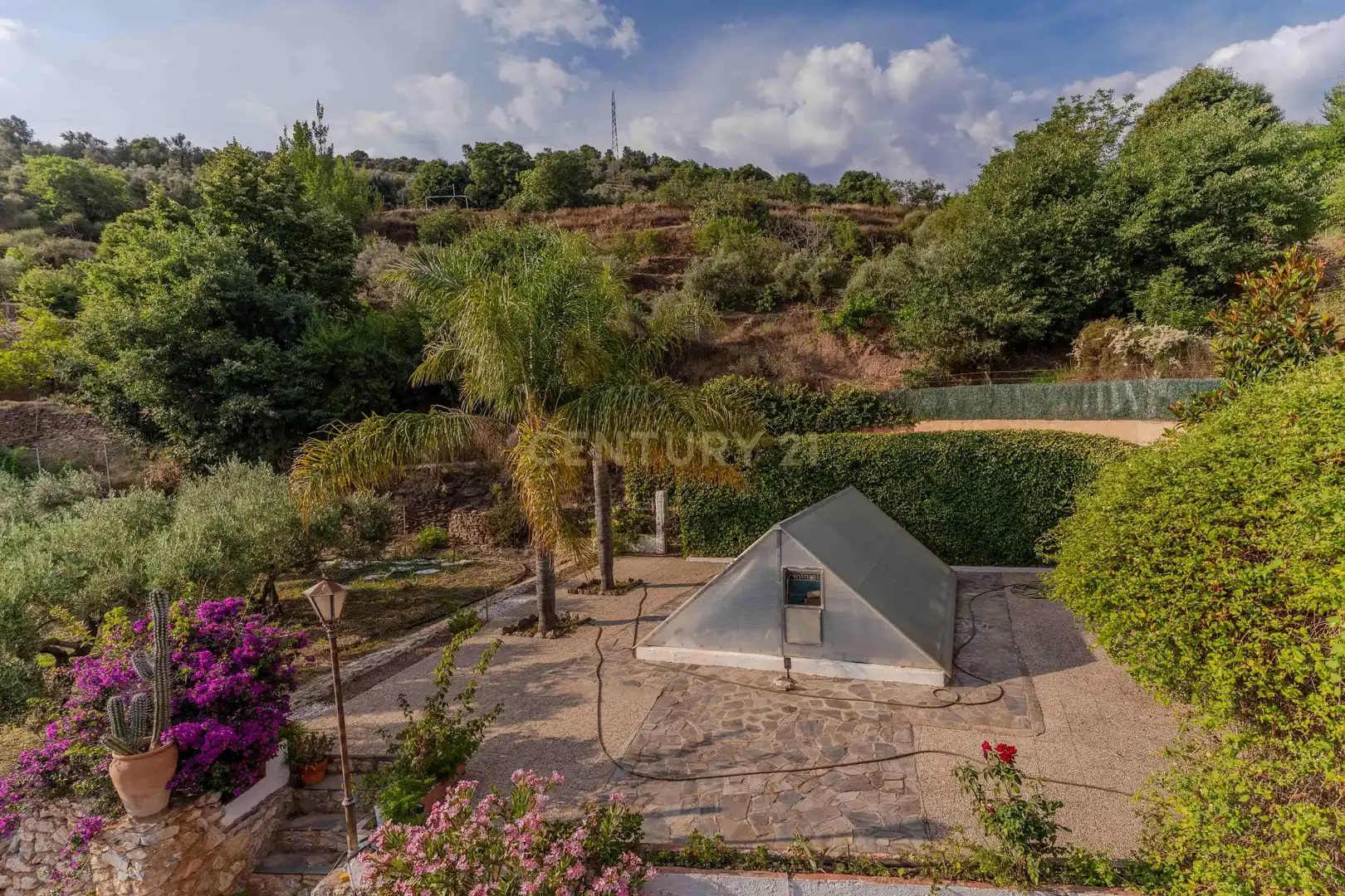 Garden of Houses for sale in Lanjarón  with Private garden, Storage room and Swimming Pool