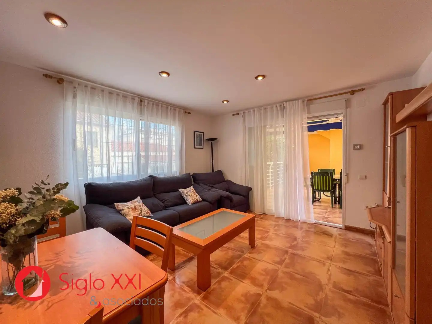 Living room of Flat for sale in Oropesa del Mar / Orpesa  with Air Conditioner, Heating and Terrace
