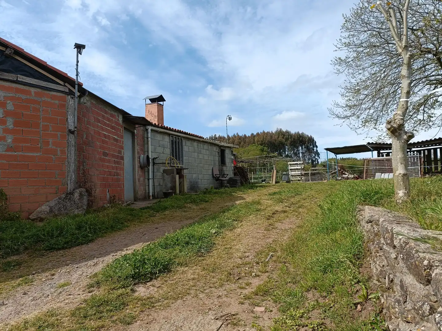 Vista exterior de Casa o chalet en venta en Oza dos Ríos con Jardín privado y Trastero