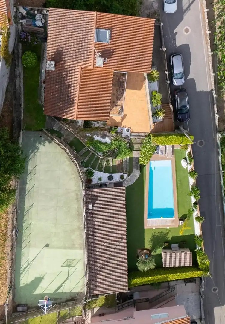 Swimming pool of Houses for sale in Vigo   with Heating, Private garden and Terrace