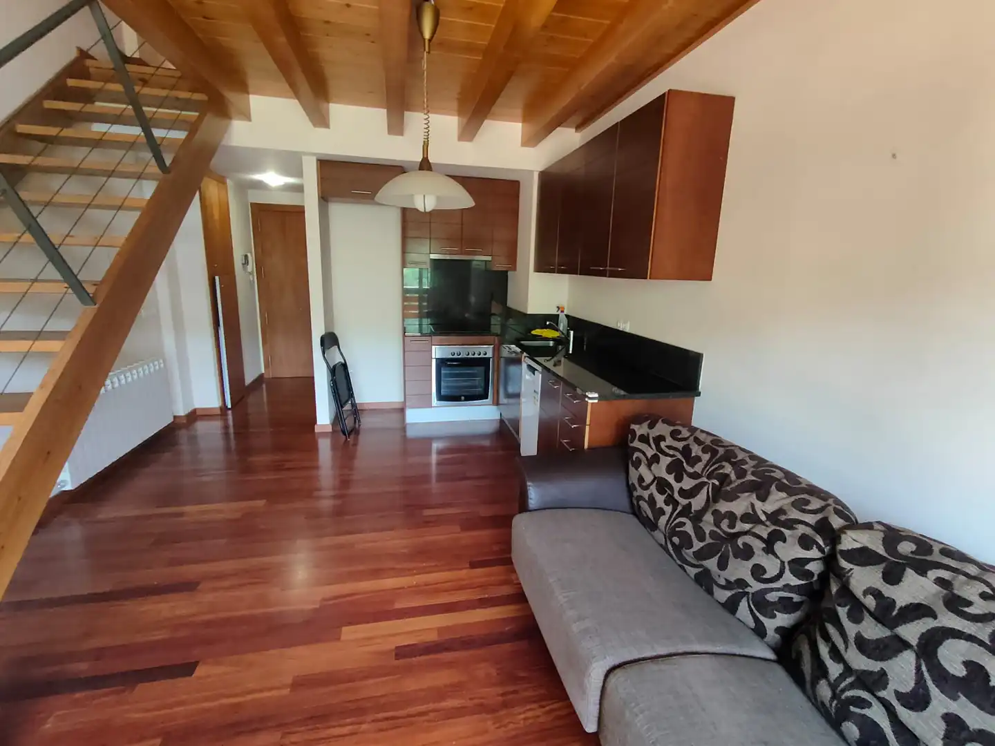 Sala d'estar de Dúplex en venda en Vilallonga de Ter amb Calefacció, Parquet i Terrassa