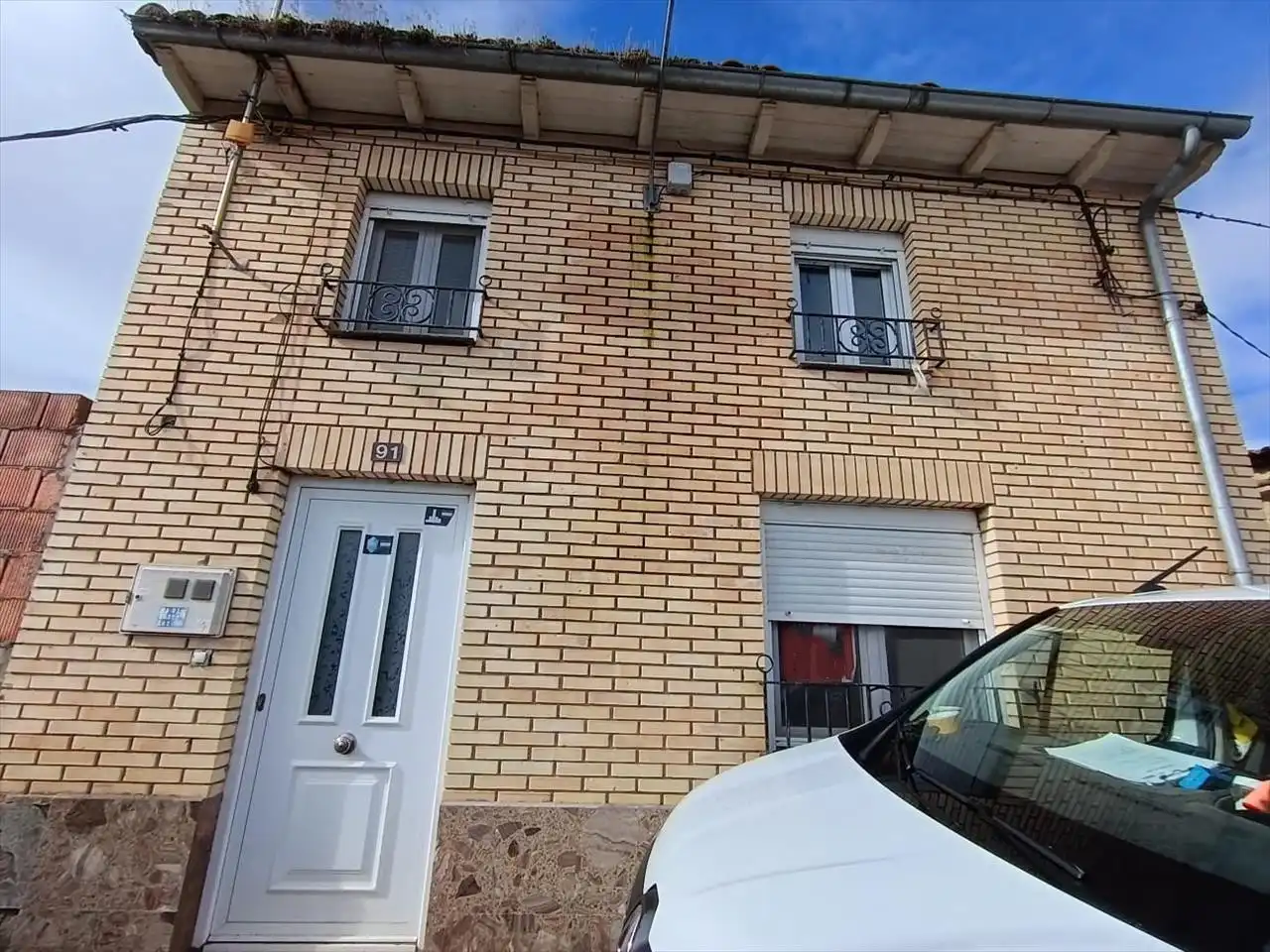 Exterior view of Houses for sale in La Bóveda de Toro   with Heating and Terrace