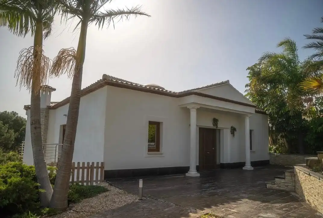 Vista exterior de Casa o chalet en venta en Altea con Aire acondicionado, Jardín privado y Terraza
