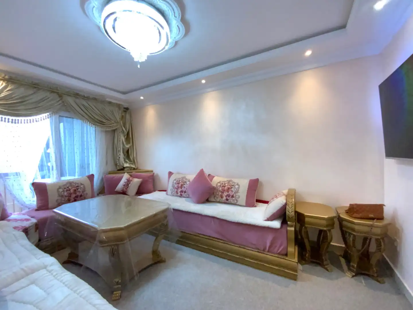 Sala de estar de Piso en venta en Mataró con Balcón