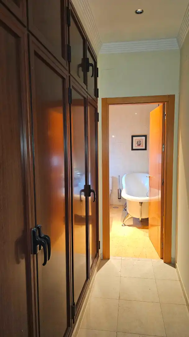 Bathroom of Flat for sale in La Algaba  with Air Conditioner, Terrace and Storage room