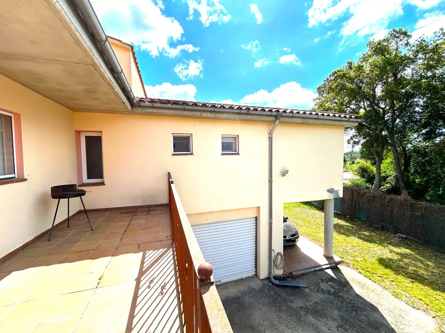 Terraza de Casa o chalet en venta en Santa Coloma de Farners con Calefacción, Jardín privado y Terraza