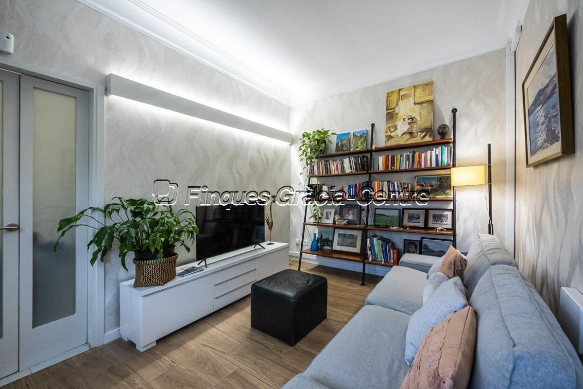 Sala de estar de Casa o chalet en venta en Sabadell con Aire acondicionado y Terraza