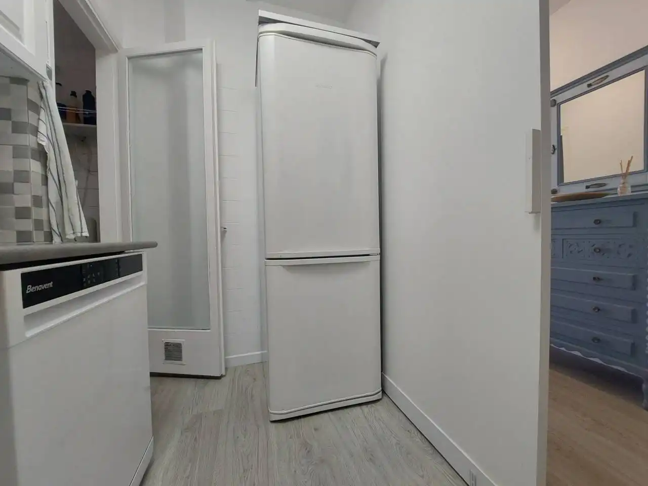 Kitchen of Flat for rent in Vilanova i la Geltrú  with Private garden, Terrace and Furnished