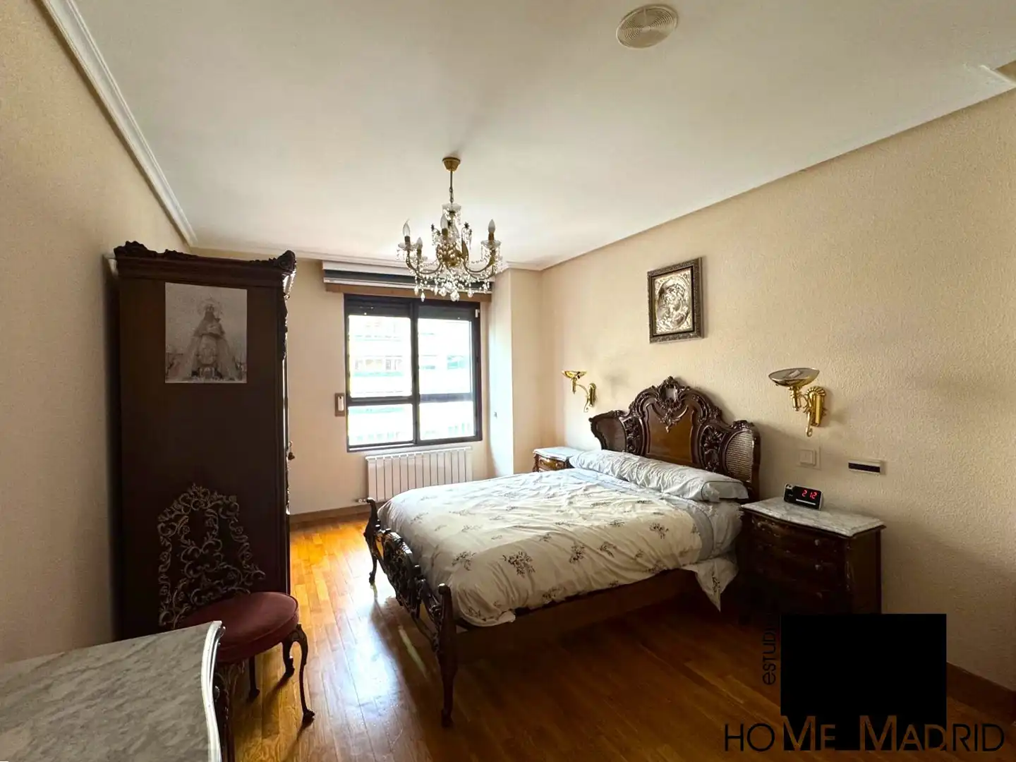Bedroom of Flat for sale in Palencia  with Heating, Parquet flooring and Storage room