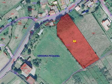 Wohnbaugrundstück zum Verkauf in Vinxeira Pequena