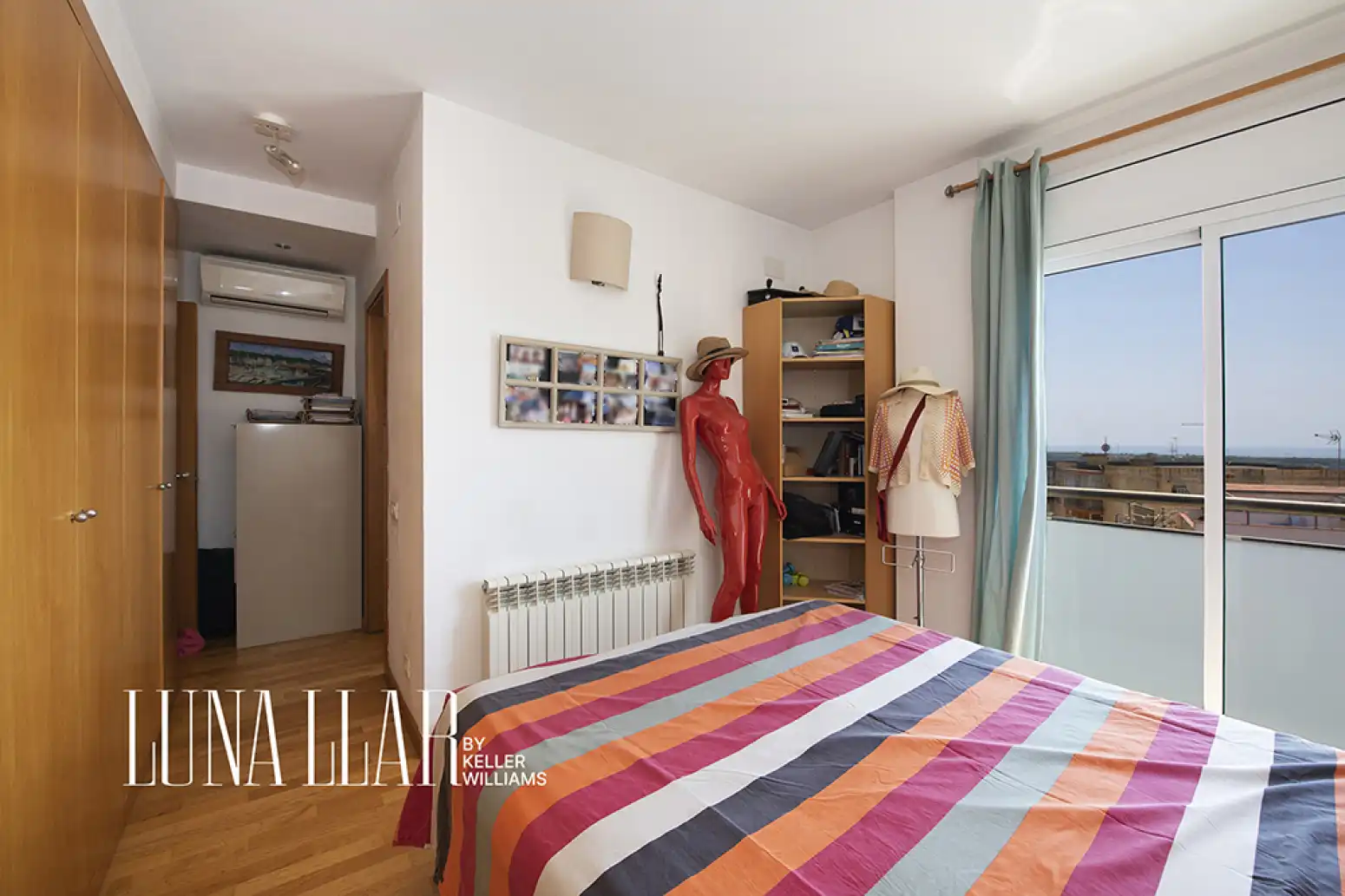 Schlafzimmer von Wohnung zum Verkauf in Castelldefels mit Klimaanlage, Heizung und Parkett