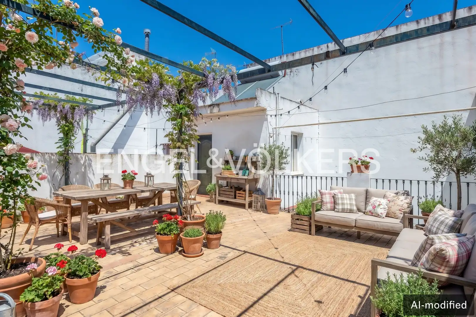 Terraza de Dúplex en venta en Sevilla con Aire acondicionado, Calefacción y Amueblado