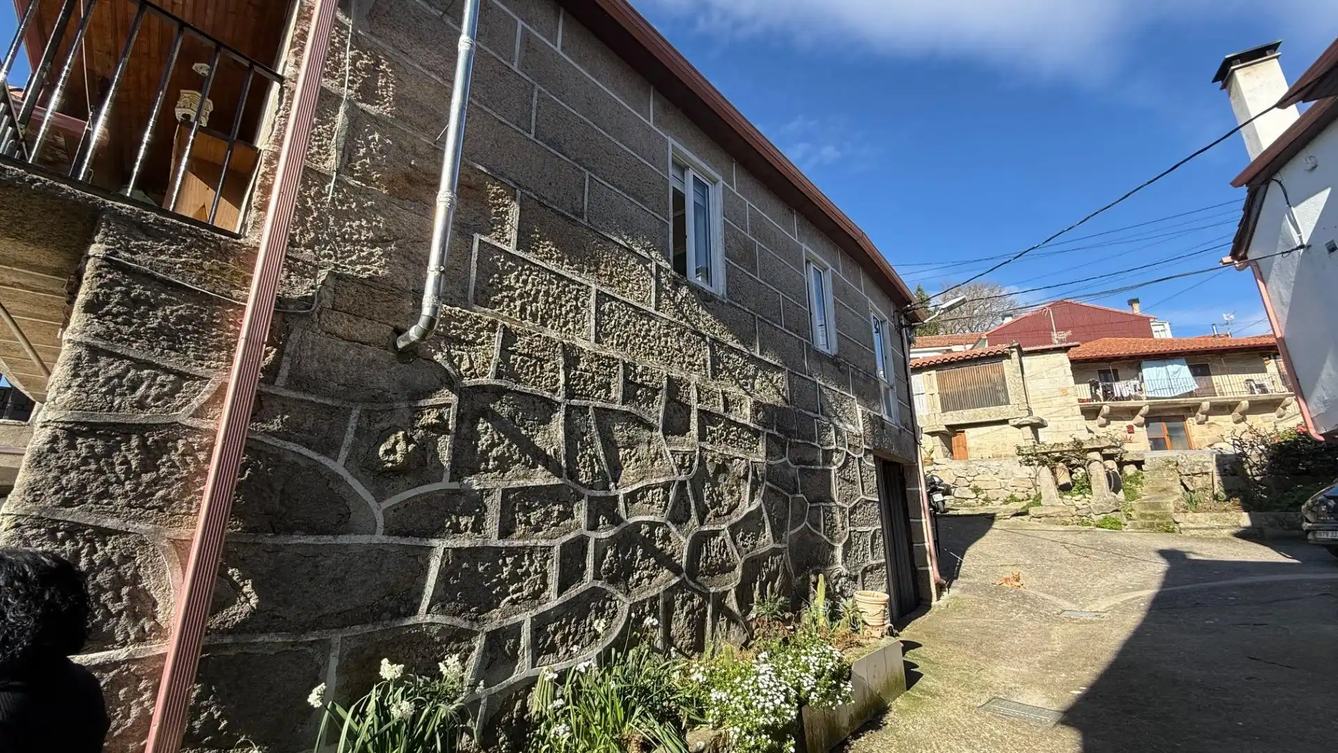 Vista exterior de Finca rústica en venta en Allariz con Jardín privado, Terraza y Amueblado