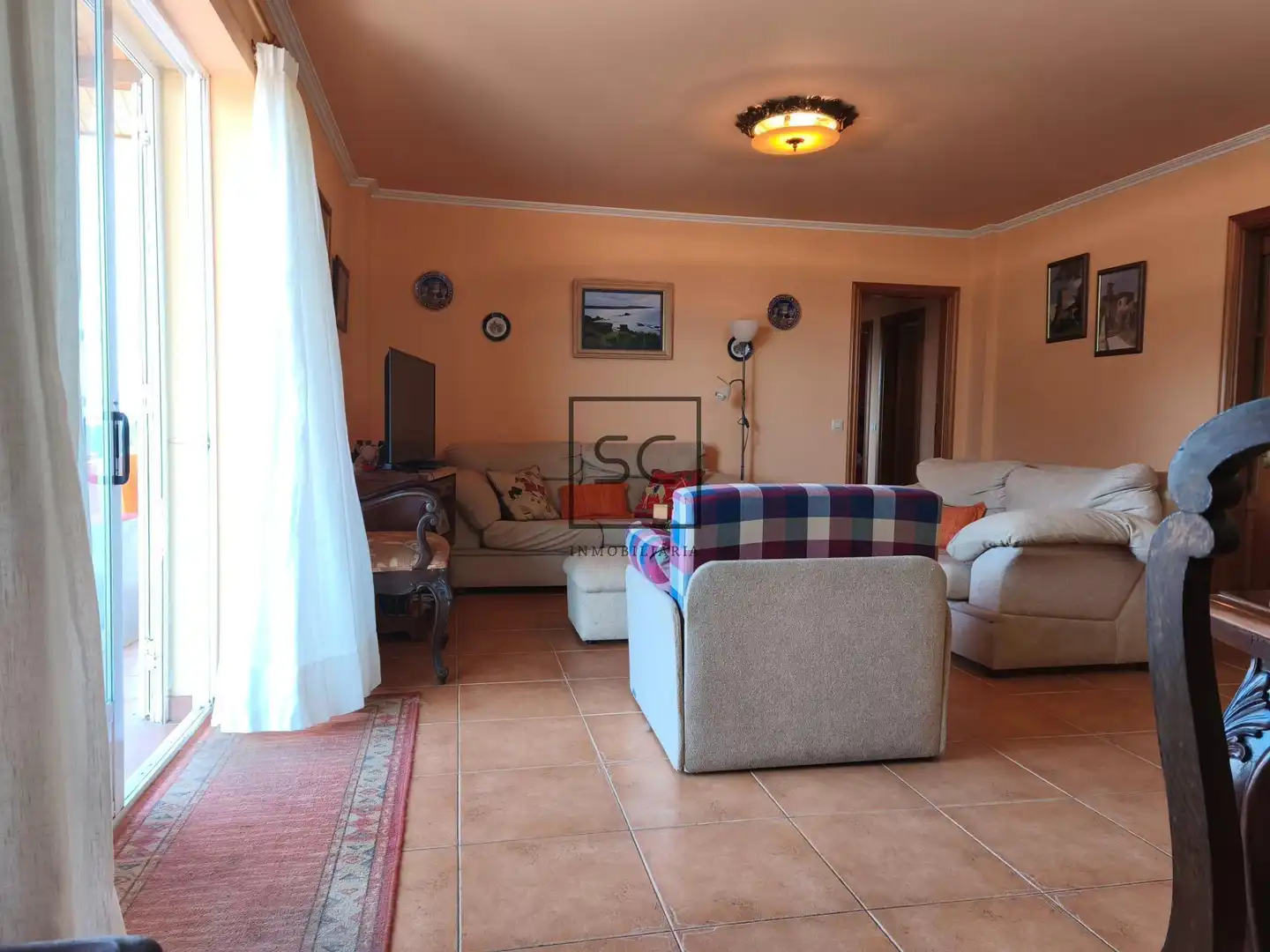 Sala d'estar de Casa o xalet en venda en Ares amb Calefacció, Jardí privat i Terrassa