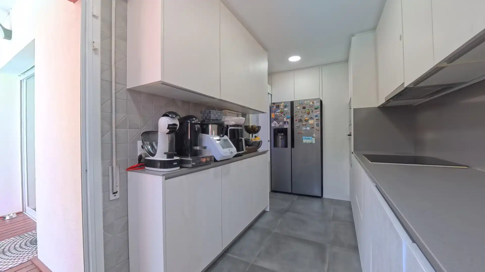 Kitchen of Detached homes for sale in Cubelles  with Air Conditioner, Heating and Private garden