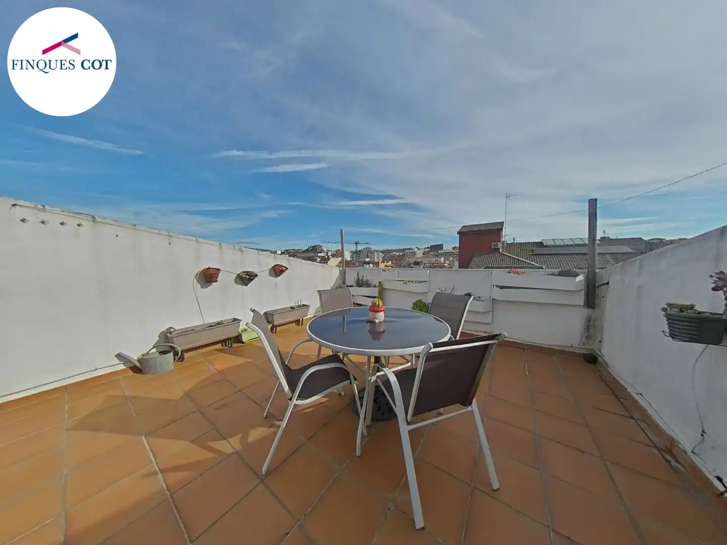 Terrace of Flat for sale in Granollers  with Air Conditioner, Heating and Terrace