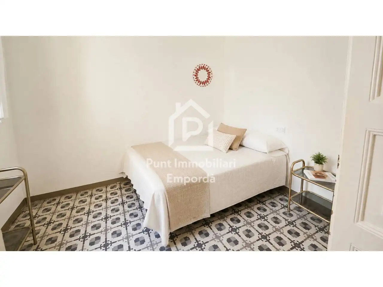 Schlafzimmer von Wohnung zum Verkauf in Figueres mit Heizung, Terrasse und Balkon