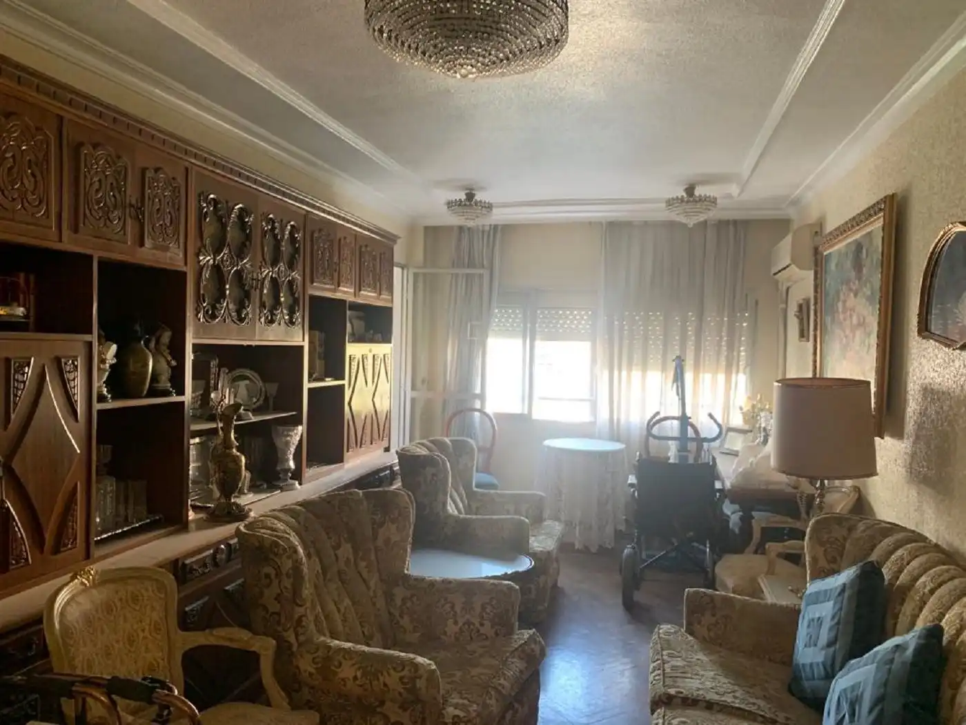Sala d'estar de Pis en venda en Murcia amb Aire condicionat i Traster