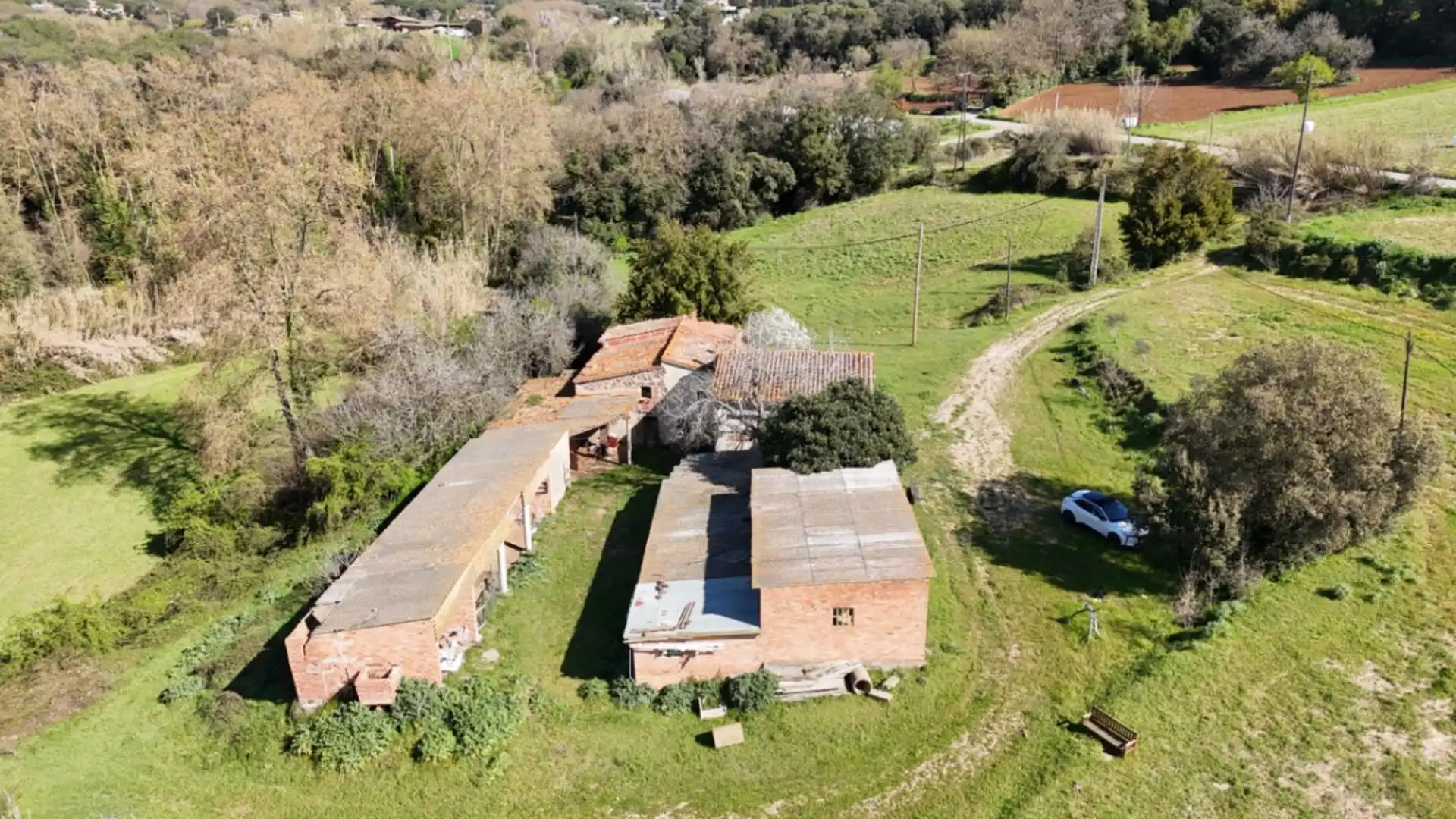 Vista exterior de Finca rústica en venta en Sant Antoni de Vilamajor
