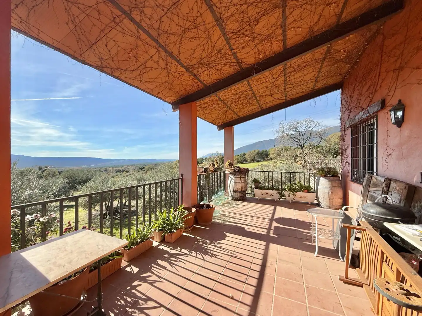 Terraza de Finca rústica en venta en Piedralaves con Jardín privado, Terraza y Trastero