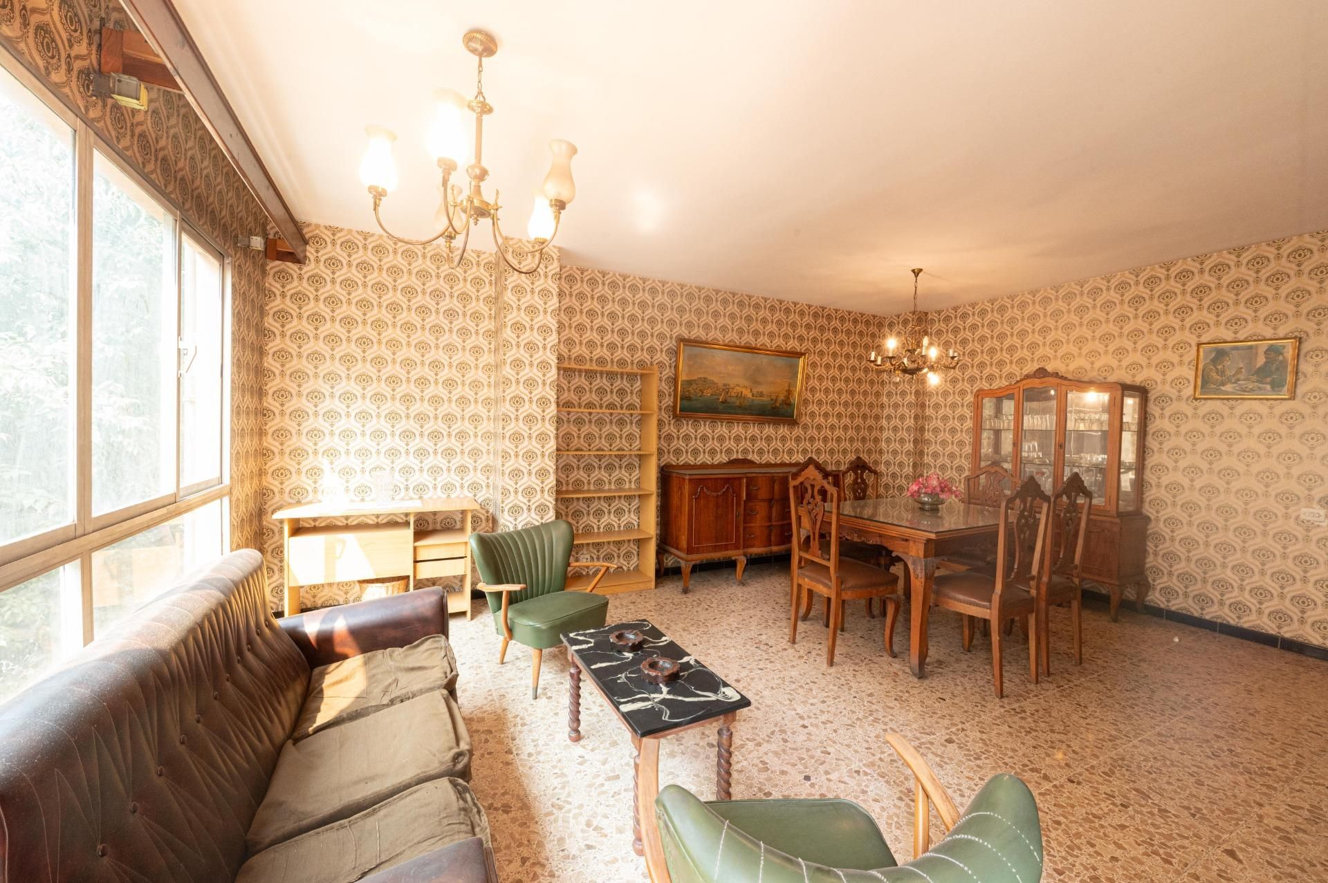 Living room of Flat for sale in  Palma de Mallorca  with Terrace, Balcony and Alarm