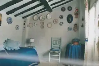 Schlafzimmer von Country house zum Verkauf in Munilla mit Balkon