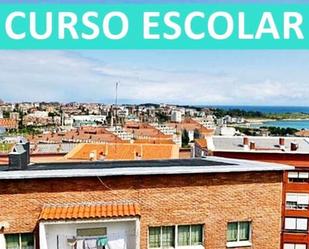 Exterior view of Flat to rent in Santander  with Heating, Terrace and Furnished