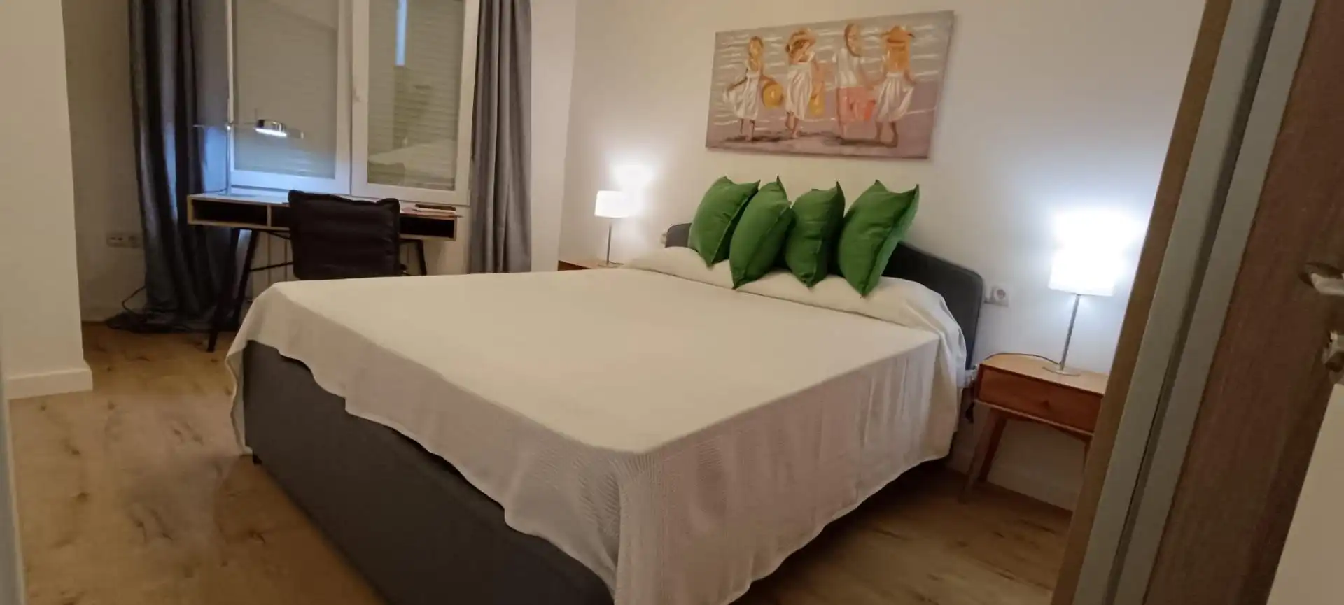 Bedroom of Flat for sale in Zamora Capital   with Terrace and Balcony