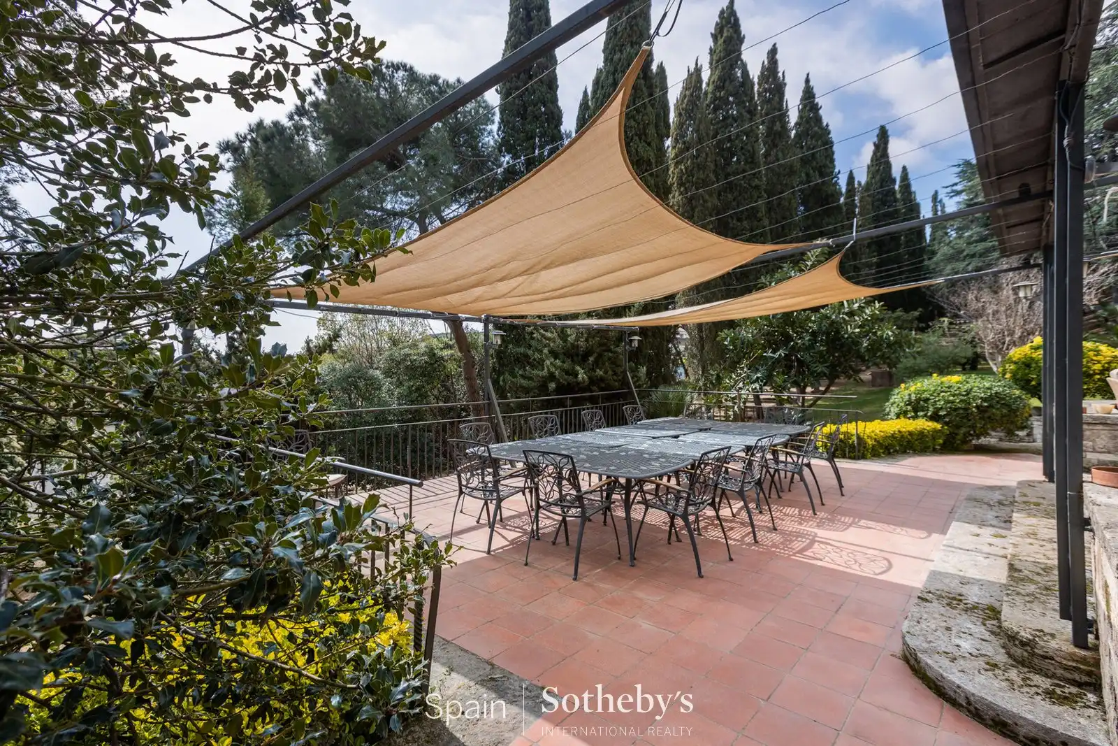Terrassa de Finca rústica en venda en Sant Andreu de Llavaneres amb Calefacció, Jardí privat i Terrassa