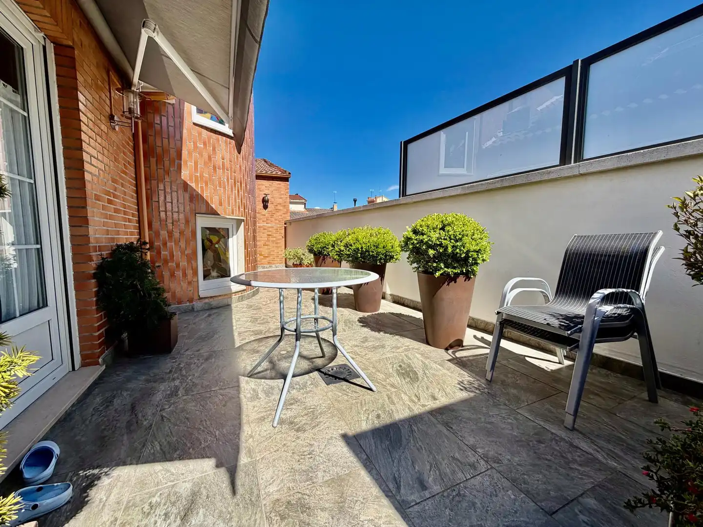 Terraza de Casa o chalet en venta en San Andrés del Rabanedo con Aire acondicionado, Terraza y Balcón