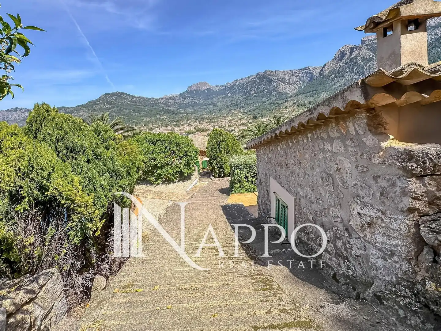 Exterior view of Houses for sale in Sóller  with Air Conditioner, Storage room and Swimming Pool
