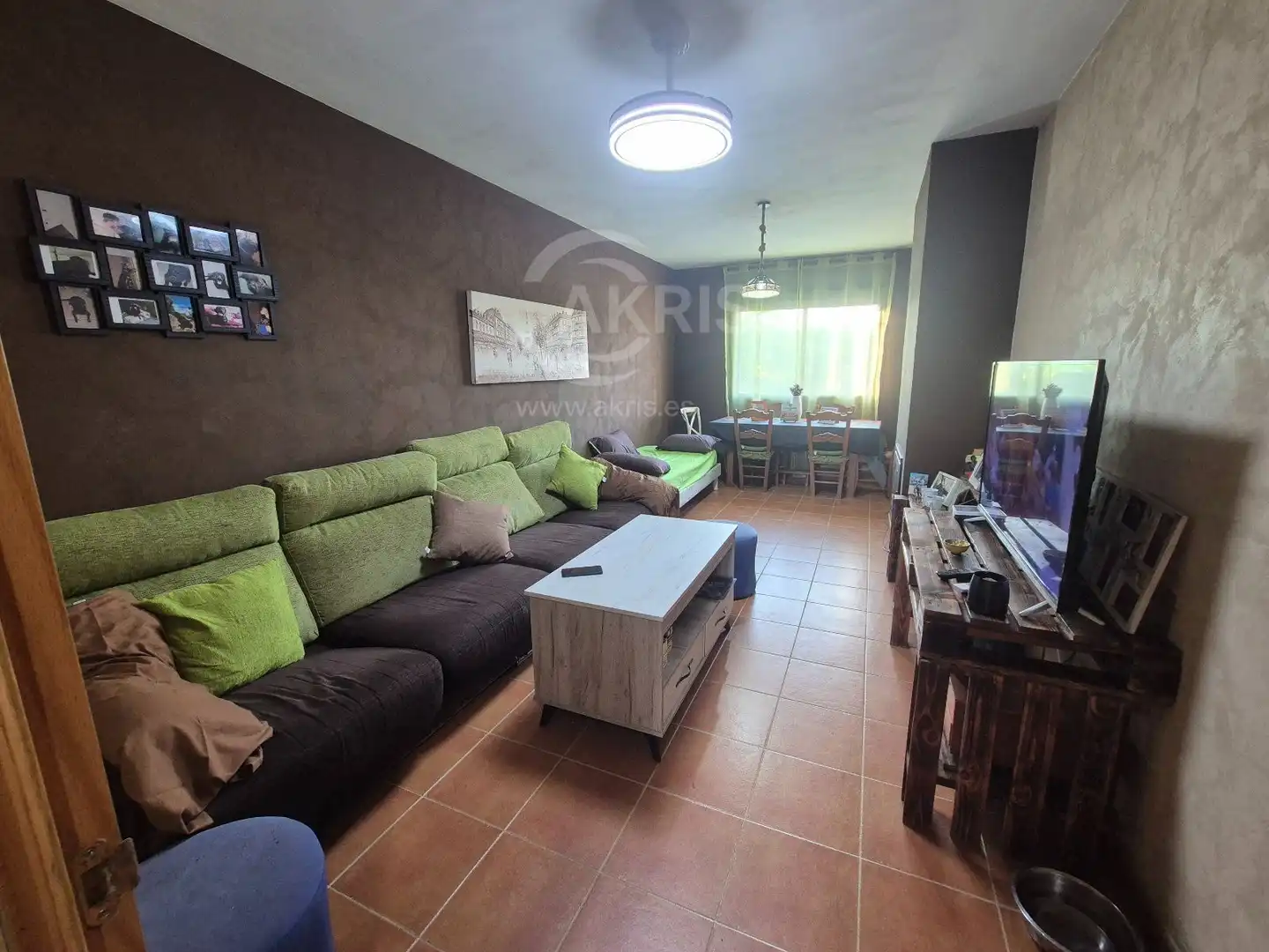Sala de estar de Casa adosada en venta en Mocejón con Aire acondicionado, Calefacción y Terraza