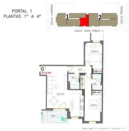 Flat with pool for sale in La Lastra, imagen 2