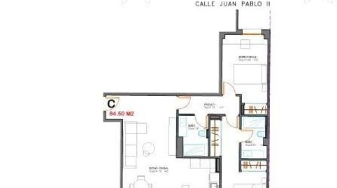 Foto 2 de Piso en venta en La Lastra, León Capital