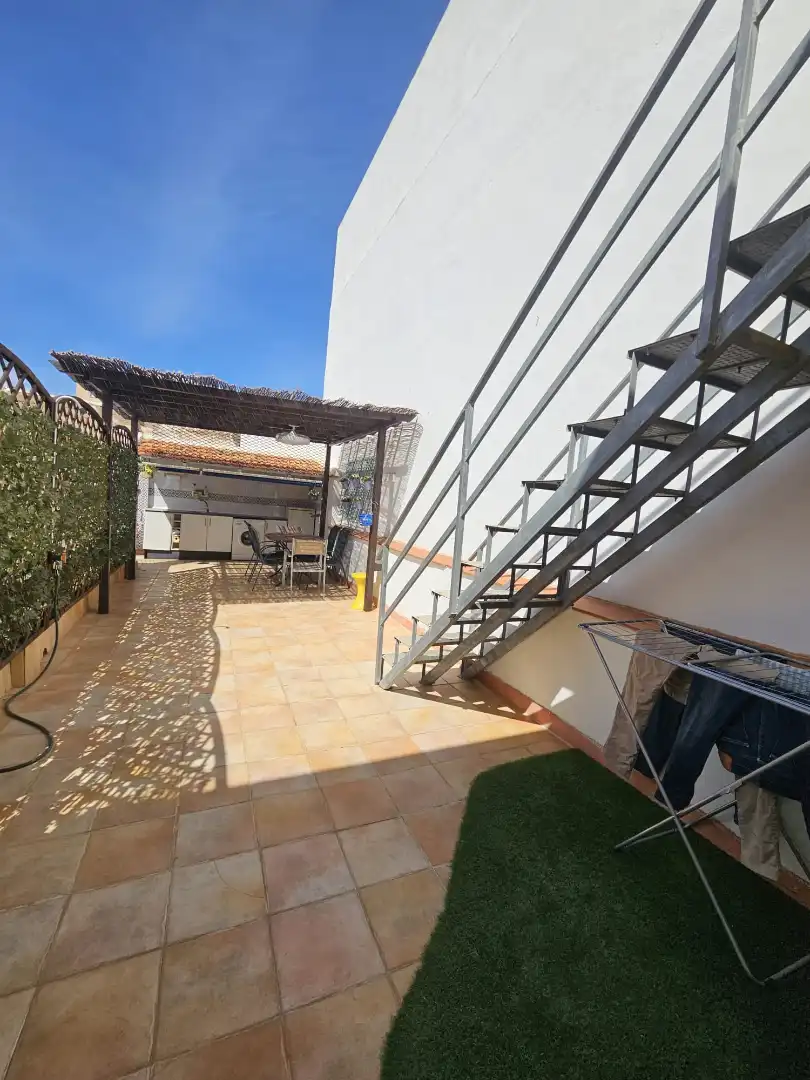 Terrassa de Casa o xalet de lloguer en Cartagena amb Jardí privat, Moblat i Forn