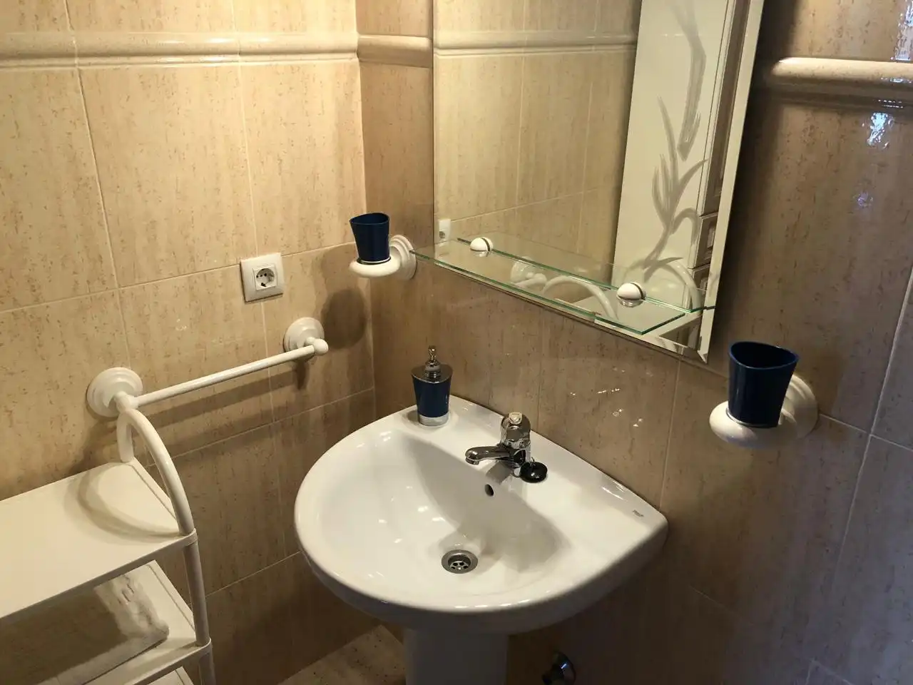Badezimmer von Wohnung zur Miete in Vera mit Klimaanlage, Terrasse und Möbliert