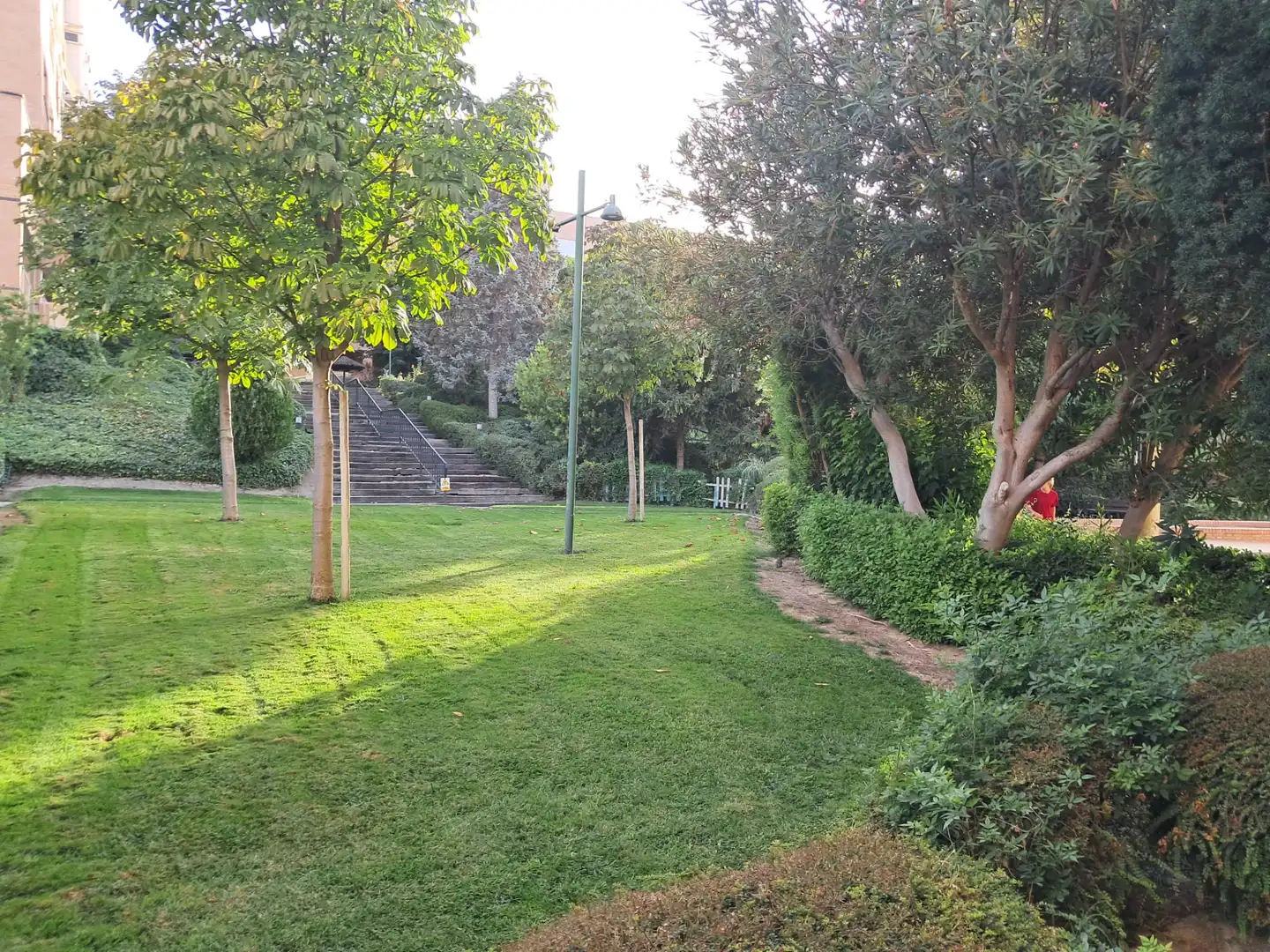 Garden of Apartments for rent in Madrid  with Air Conditioner, Heating and Storage room