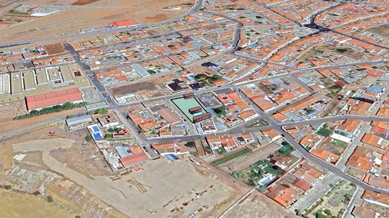 Exterior view of Office for sale in La Zarza (Badajoz)