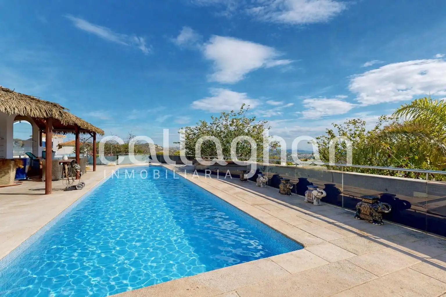 Piscina de Casa o chalet en venta en Calpe / Calp con Aire acondicionado, Calefacción y Terraza