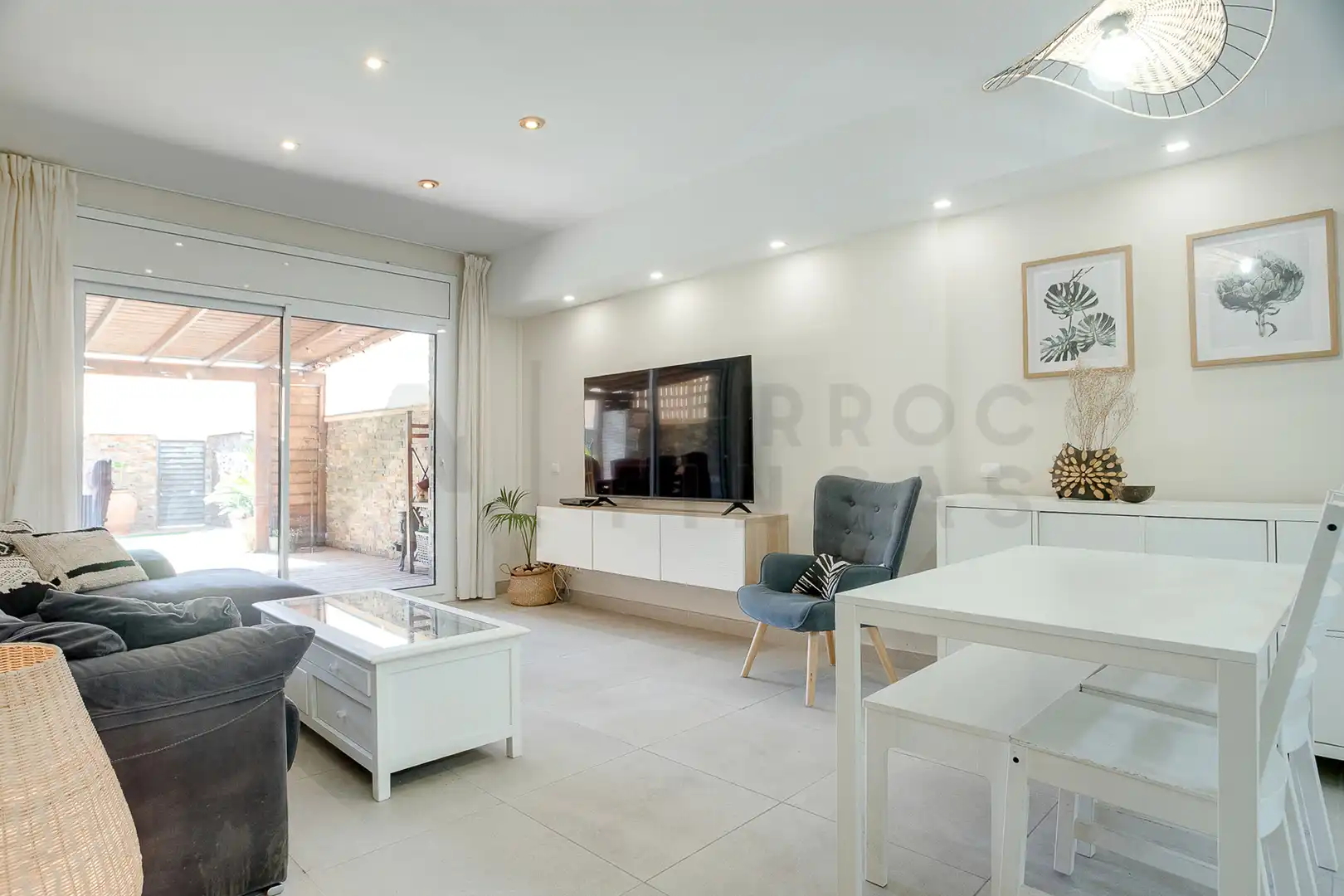 Sala de estar de Planta baja en venta en Cardedeu con Aire acondicionado, Calefacción y Terraza