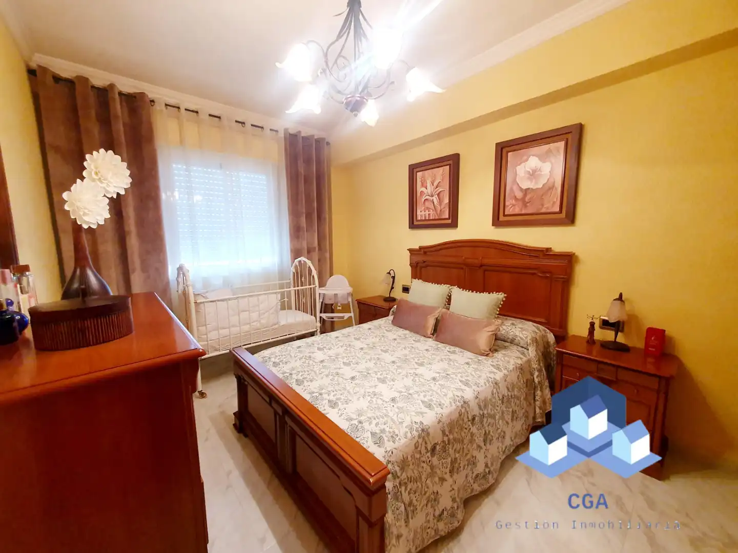 Bedroom of Flat for sale in Lorca  with Storage room, Furnished and Oven