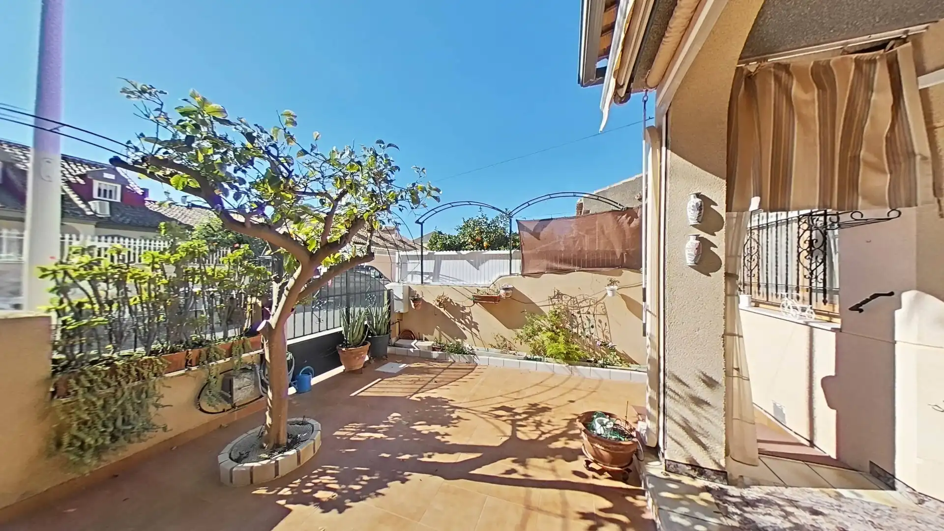 Terrace of Detached homes for sale in San Javier  with Air Conditioner