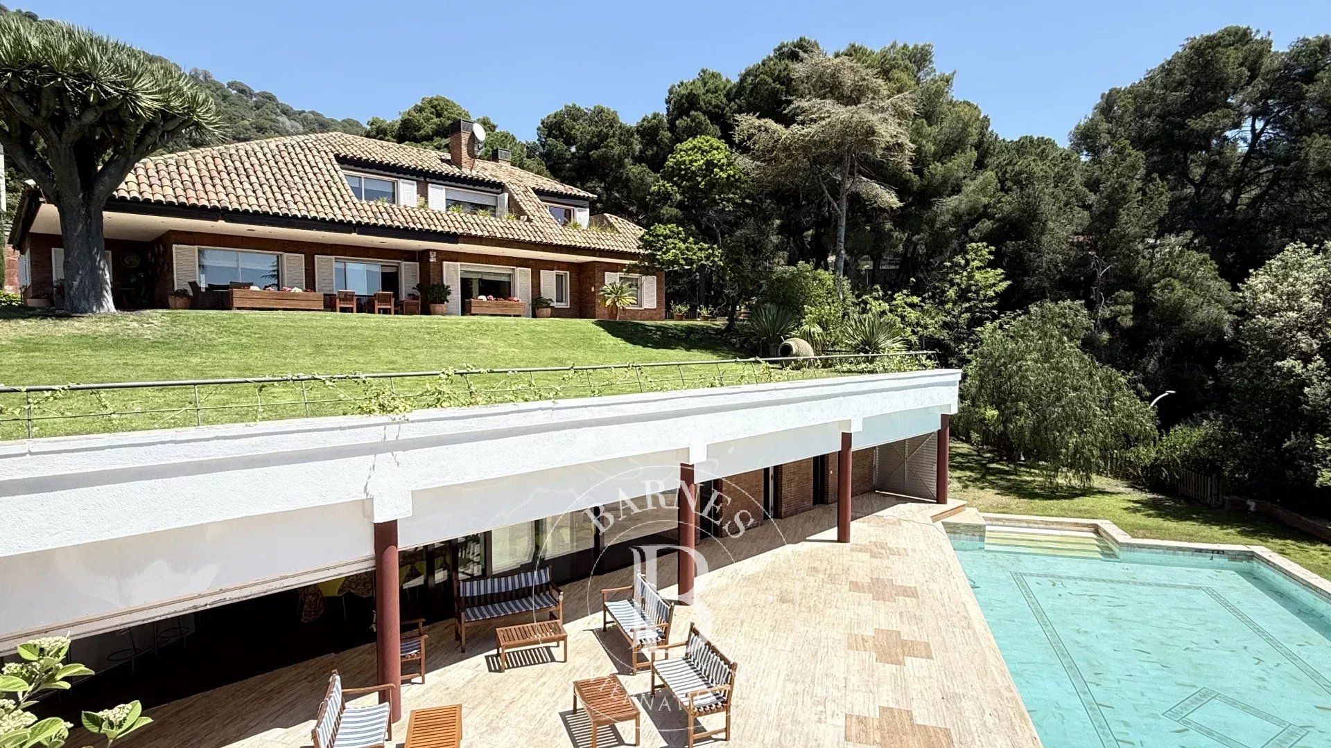Jardí de Casa o xalet en venda en Premià de Dalt amb Aire condicionat, Calefacció i Jardí privat